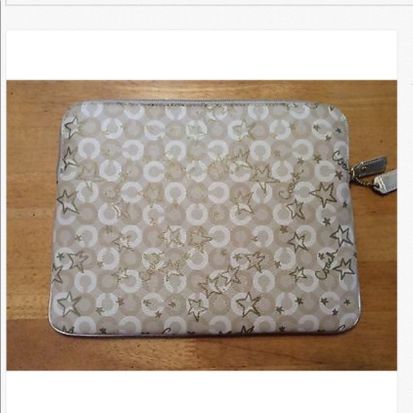 Coach Optic Stars Tech Case Padded Bag 11 x 9 - Picture 6 of 8